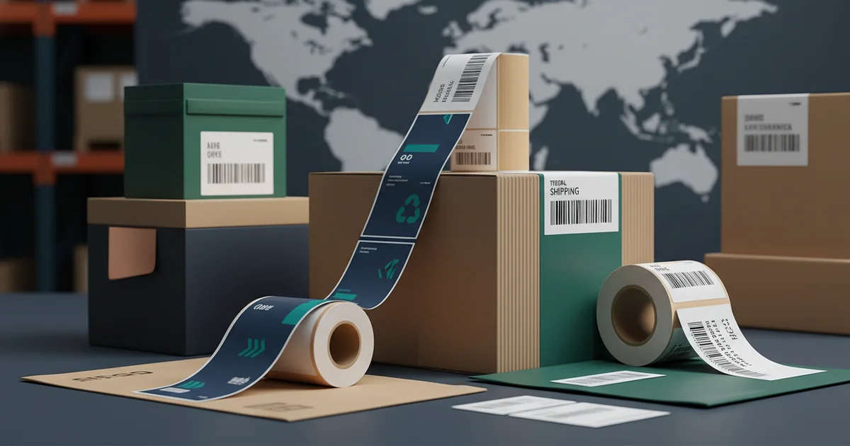 commercial label printer comparison — 300 gsm polypropylene and polyester materials for durability testing
