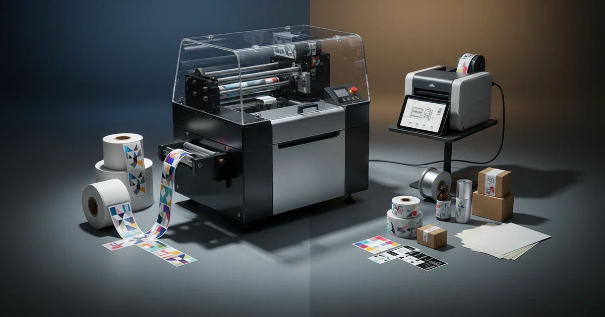 How to Choose: In-House vs. Outsourced Label Printing