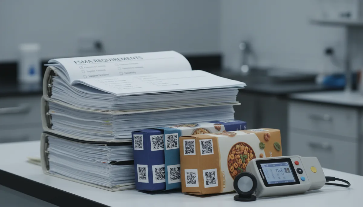 FDA FSMA food packaging compliance requirements - fSMA compliance documentation and packaging samples