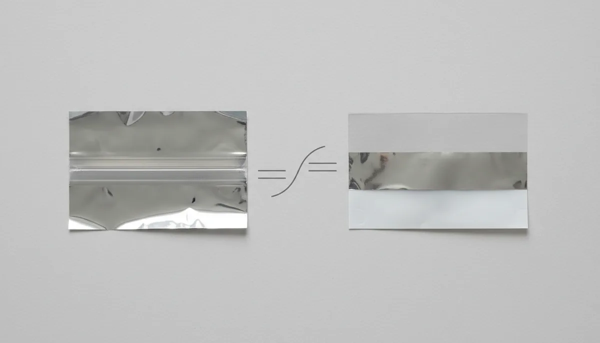 pet food packaging FDA compliance requirements - comparison of metallized BOPP vs PET foil laminate pet food pouch materials