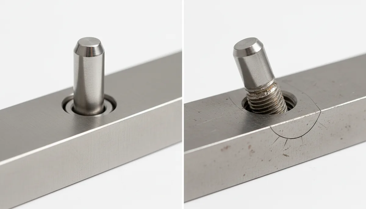 how to choose a camping canopy - proper vs. damaged canopy frame joint comparison