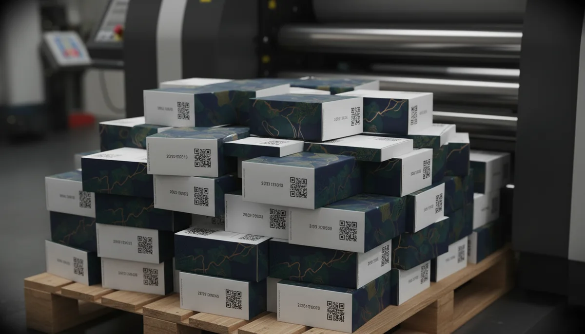 digital printing cost per unit - hP Indigo digital press output with variable data on packaging