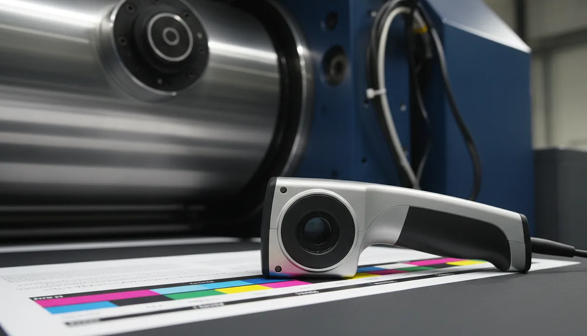 cannabis packaging label compliance requirements 2024 - technician performing spectrophotometer measurement for ISO...