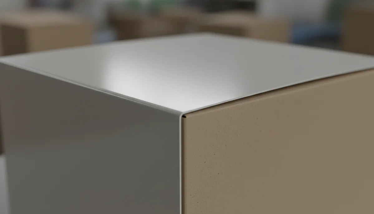 custom folding carton minimum order quantity comparison - macro detail of die-cut and crease on C1S board showing...