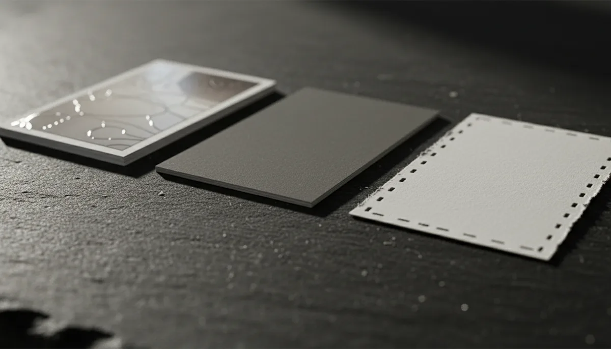 print business cards printer - comparison of business cards from offset, digital, outsourced, and Avery print methods