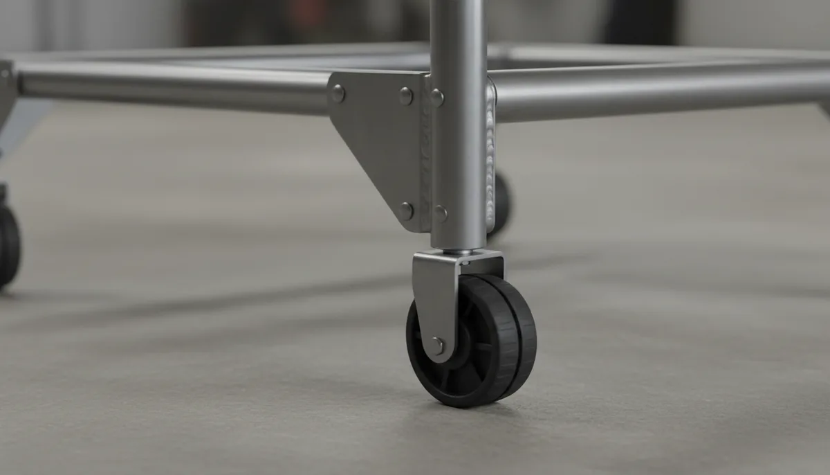 Reinforced frame joint and foot glide on an outdoor chair portable