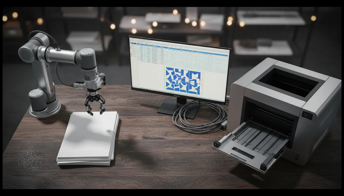 mailing labels printable: automated pre-press workflow for variable data mailing labels