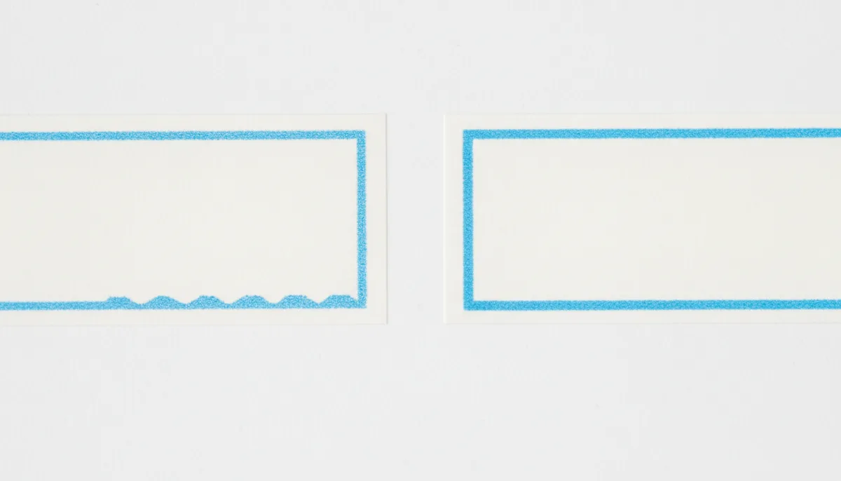 custom label printing cost comparison guide: digital vs flexographic label printing edge quality comparison